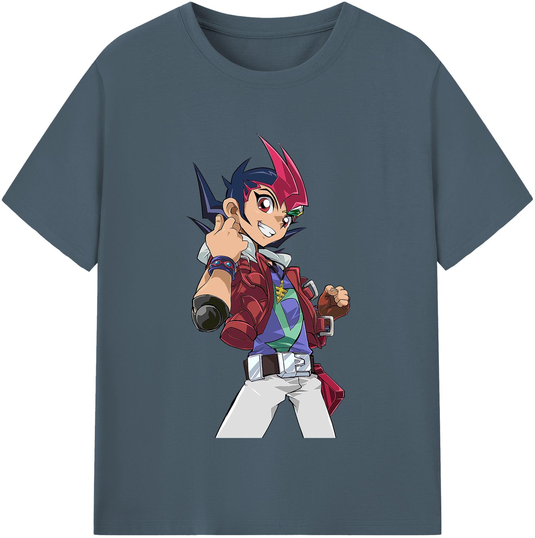 （画像用） 遊☆戯☆王 Yu-Gi-Oh! 綿100％半袖Tシャツ（フロントプリント）